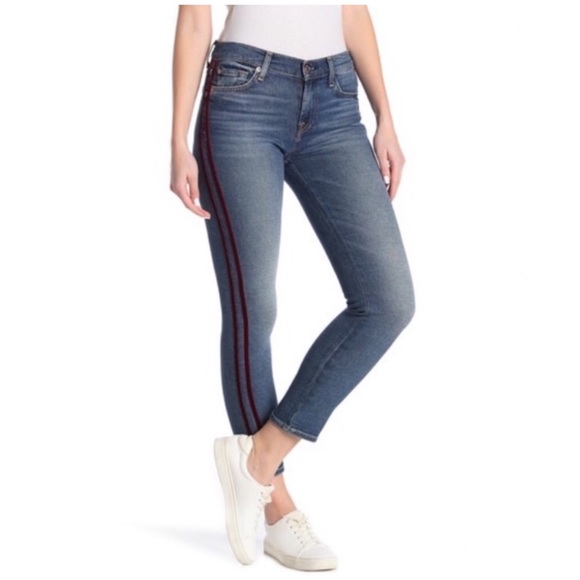 7 For All Mankind Denim - 7 for all Mankind Roxanne Ankle Skinny Jeans 30